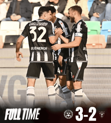 意甲联赛:尤文图斯任命斯帕莱蒂,乌迪内斯沦为送分童子